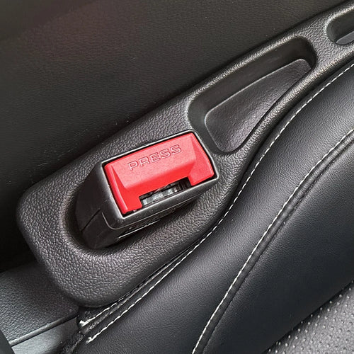2PCS Universal Car Seat Gap Filler Crevice Storage Box Console Organizer Interior Decoration Auto Accessories